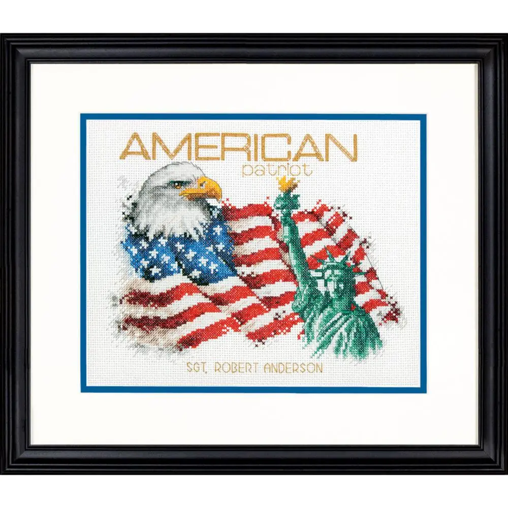 70-35363 Набір для вишивання хрестом DIMENSIONS American Patriot Американський патріот