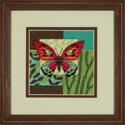 07222 Набір для вишивання (гобелен) DIMENSIONS Butterfly Impression Образ метелика