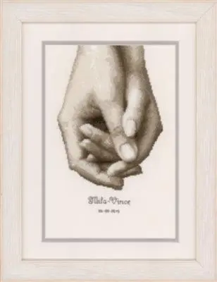 PN-0149249 Набір для вишивання хрестом Vervaco Hand in Hand Рука у руці