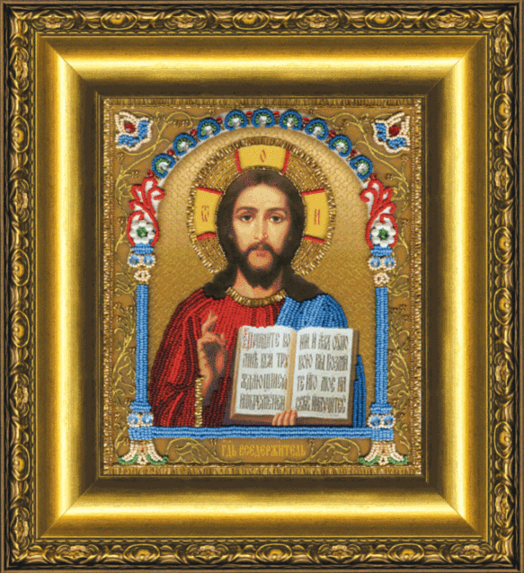 Набір для вишивання бісером Чарівна Мить Б-1203 Ікона Господь Вседержитель