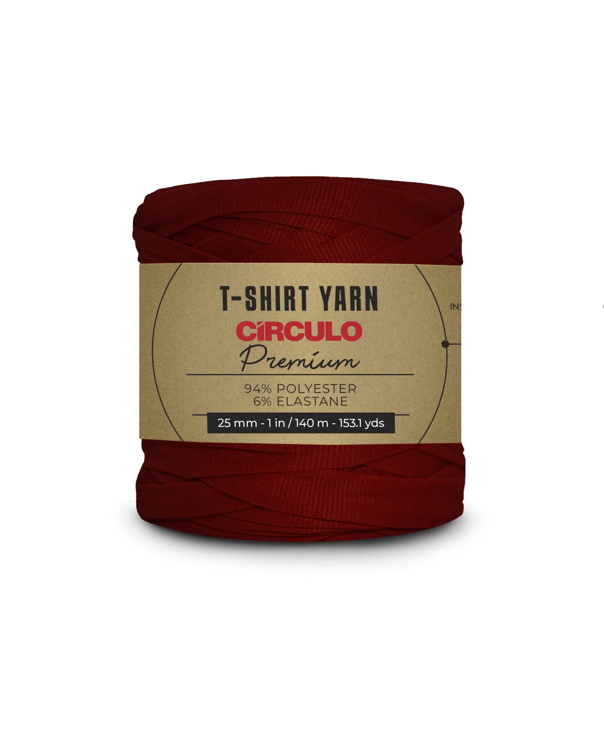 3986 PREMIUM T-SHIRT YARN (94% поліестер, 6% еластан, 270гр. 140м 4 мот. в уп.)