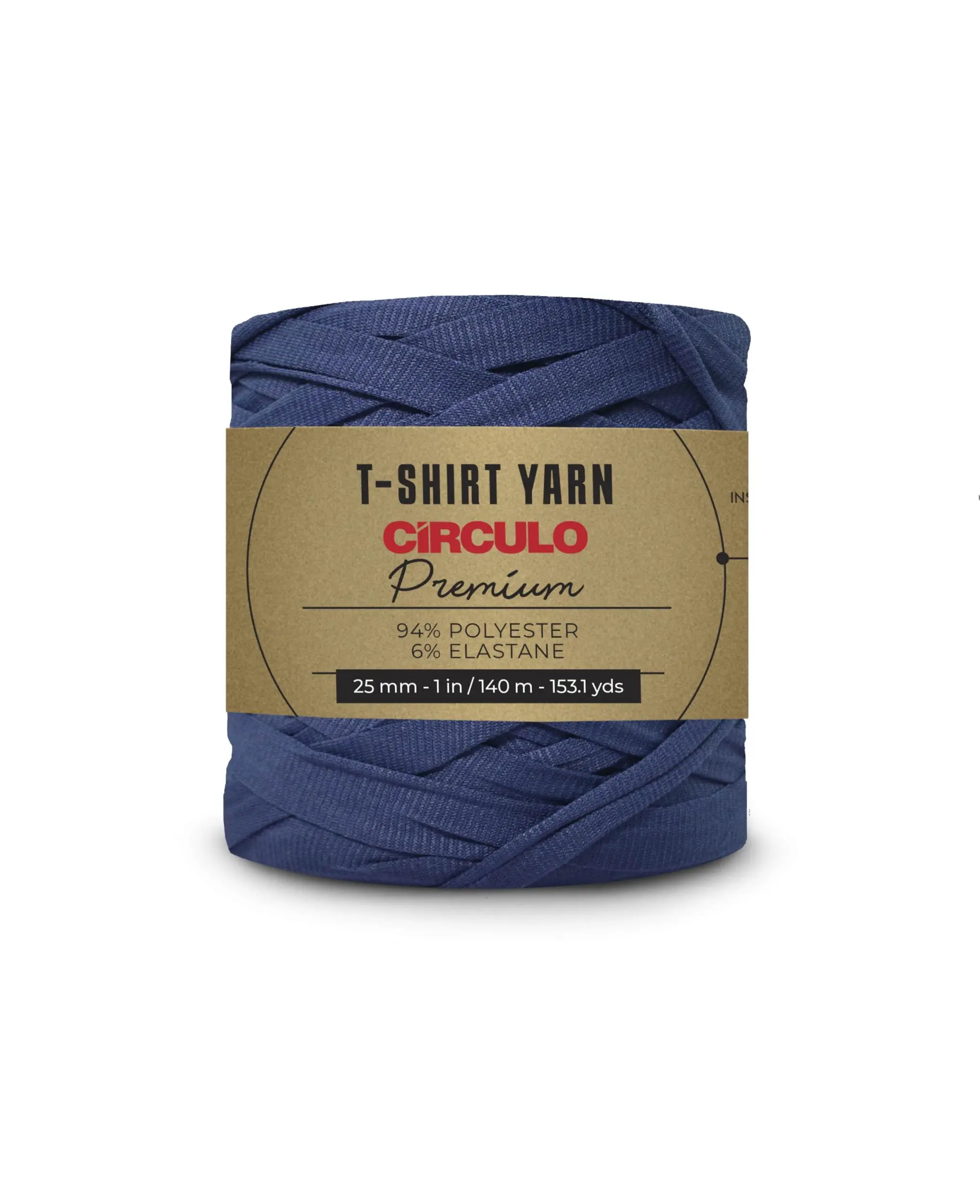 2802 PREMIUM T-SHIRT YARN (94% поліестер, 6% еластан, 270гр. 140м 4 мот. в уп.)