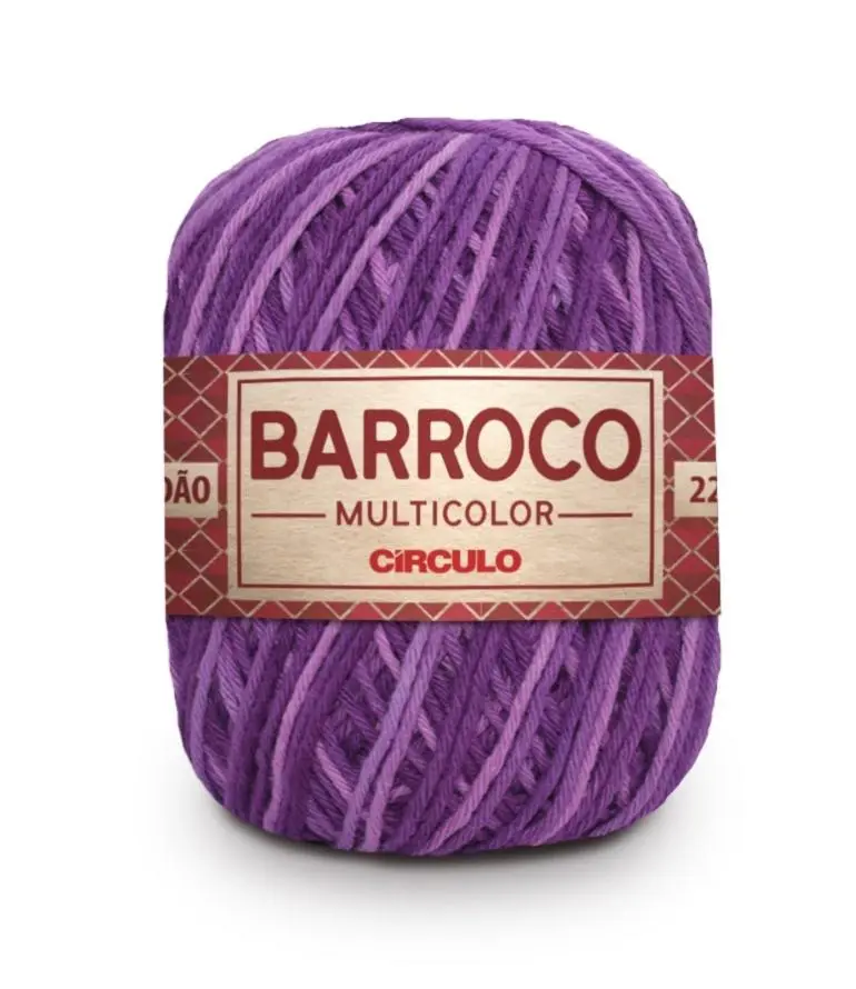 9930 BARROCO MULTICO (100% бавовна, 200гр. 226м. 6 мот. в уп.)