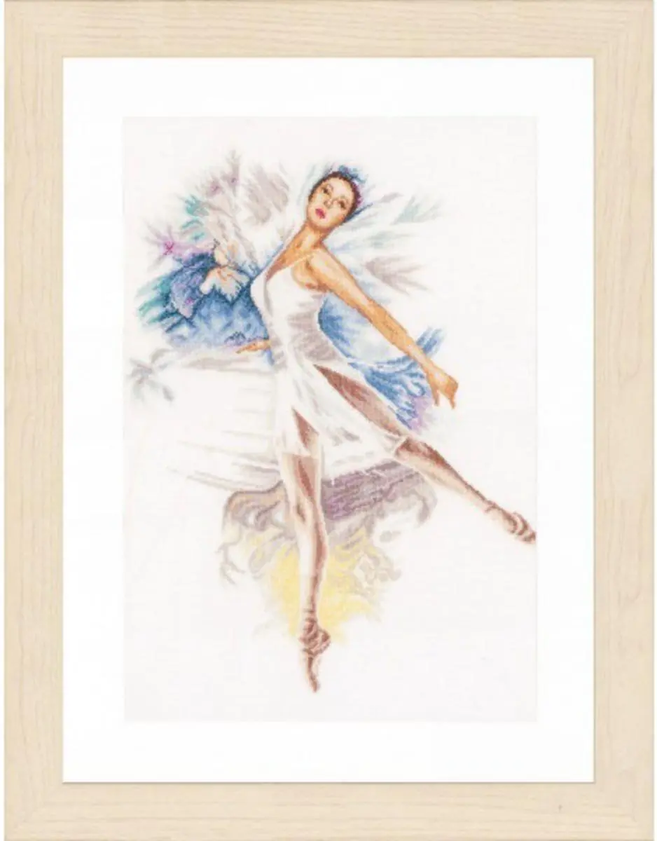 PN-0156939 Набір для вишивки хрестом LanArte Ballerina Балерина