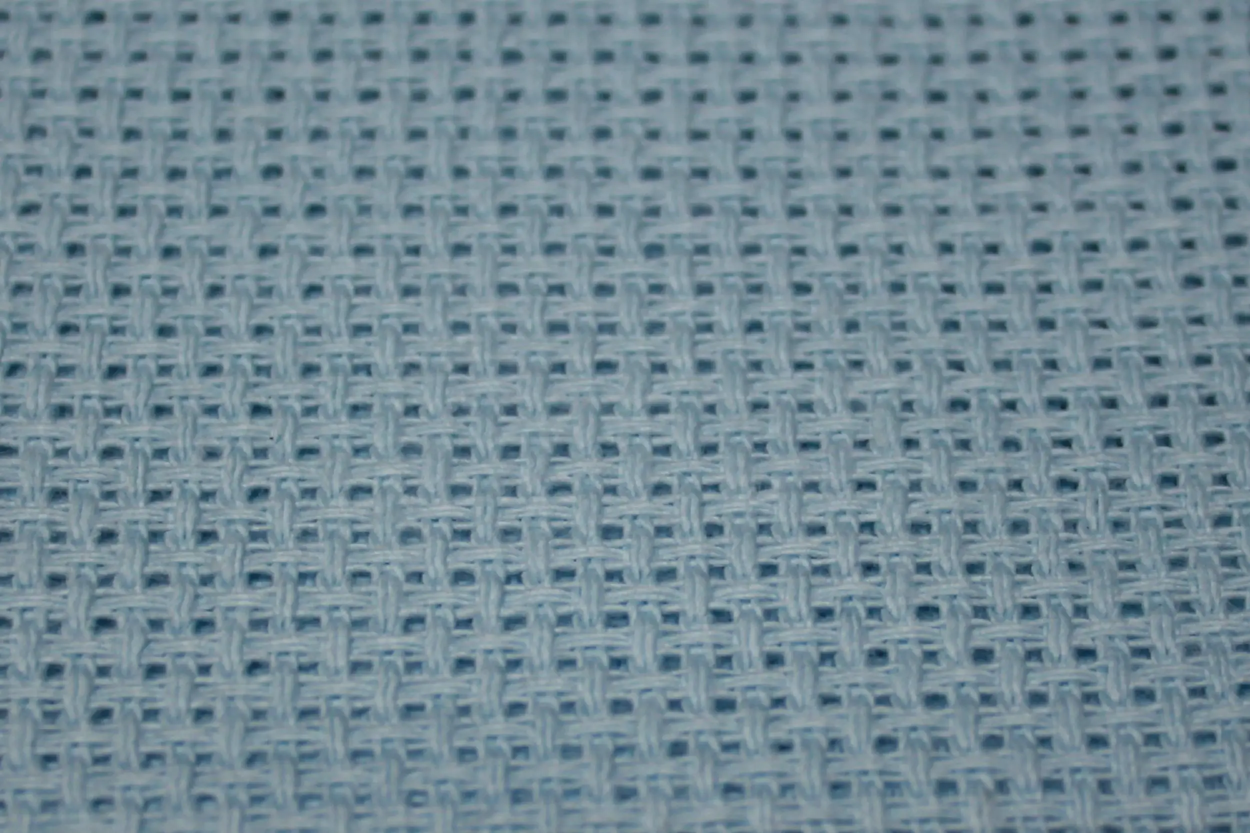 Канва для вишивання Арт.45 К4 блакитна, 100% бавовна, 50х50см