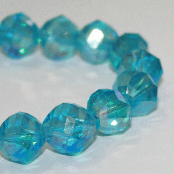 11393/101ABC,12MM,36шт/нитка Crystal Art намистини