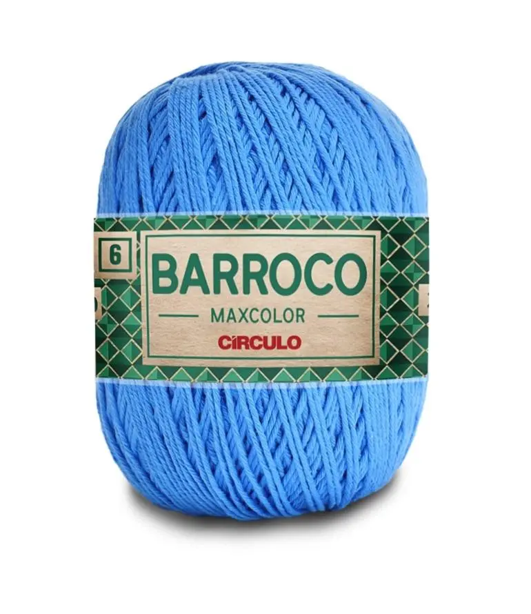 2500 BARROCO MAXCOLOR (100% бавовна, 200гр. 226м. 6 мот. в уп.)