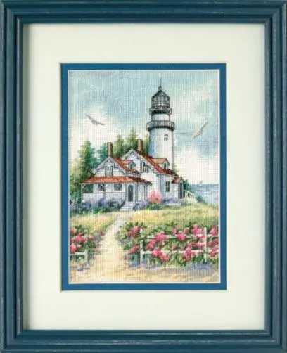 65057 Набір для вишивання хрестиком DIMENSIONS Scenic Lighthouse Мальовничий маяк